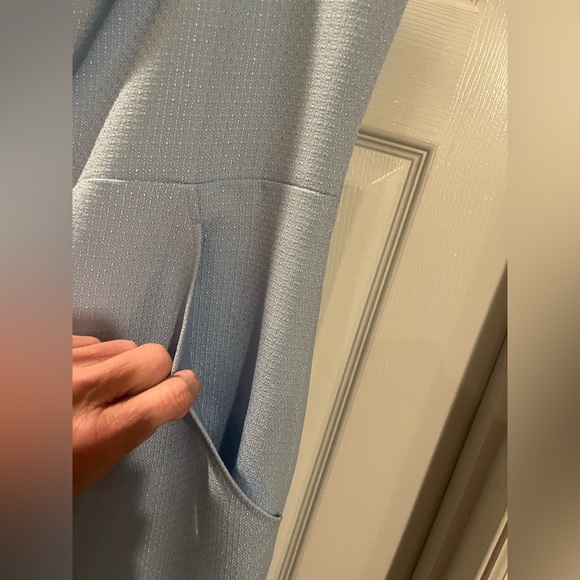 John Meyer Light Blue Women's  Dress Suit 14W - Picture 6 of 10